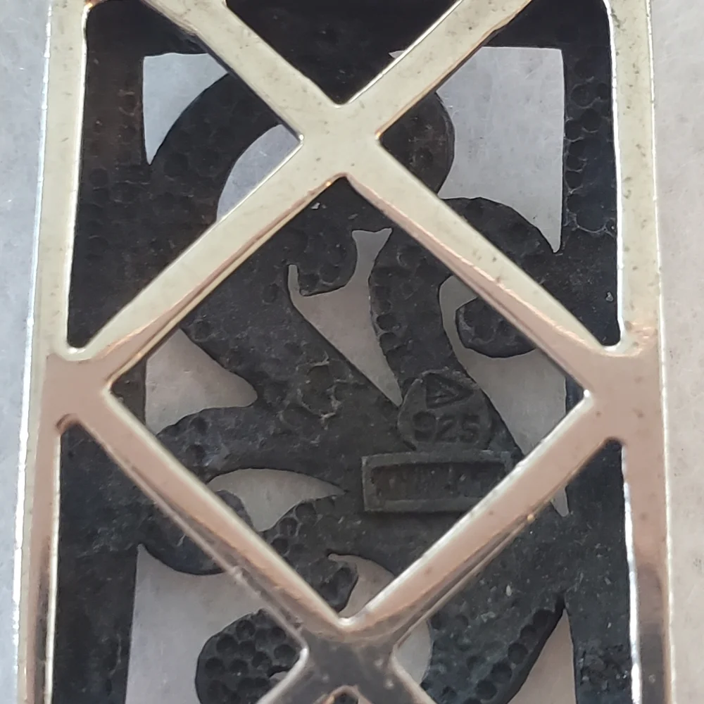 Silpada 925S Filagee Scroll Design  Pendant